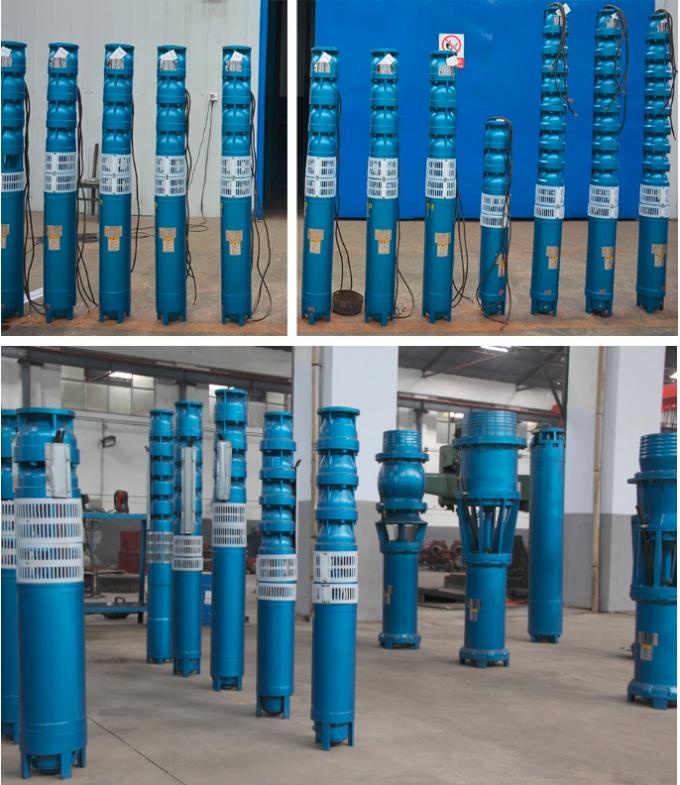 Tragbare vertikale versenkbare Pumpe, Bewässerungs-elektrische Wasser-Pumpe für Tiefbrunnen